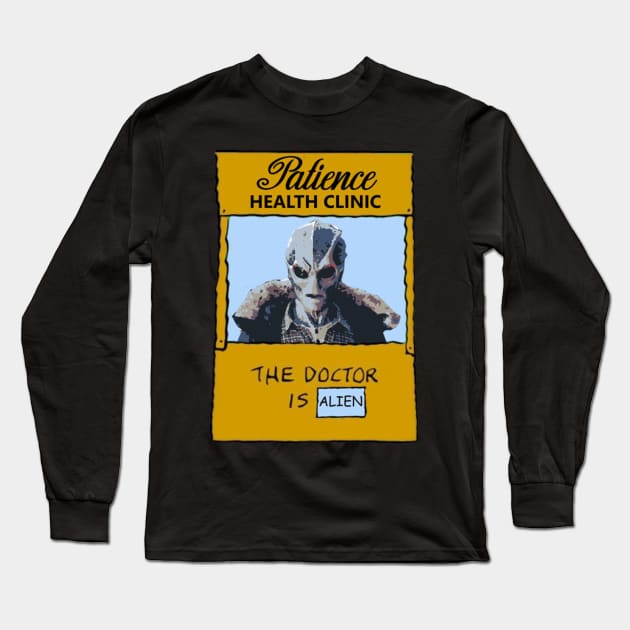 Resident Alien - The Doctor Is Alien Long Sleeve T-Shirt by DrawingBarefoot